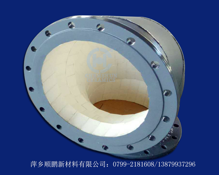 貼片式耐磨陶瓷管道 貼片式耐磨陶瓷管道